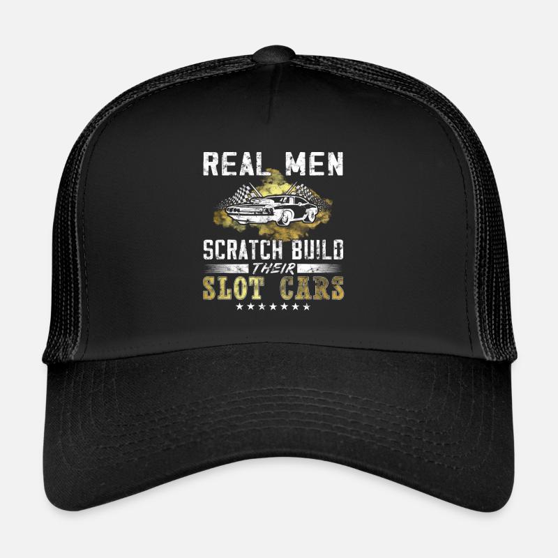 Construire un passe-temps de course de voitures à sous vintage Casquette trucker 