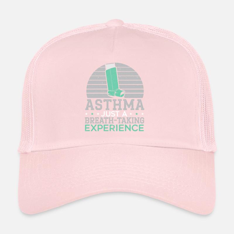 L’asthme n’est qu’une expérience à couper le souffle Respirer Casquette trucker 