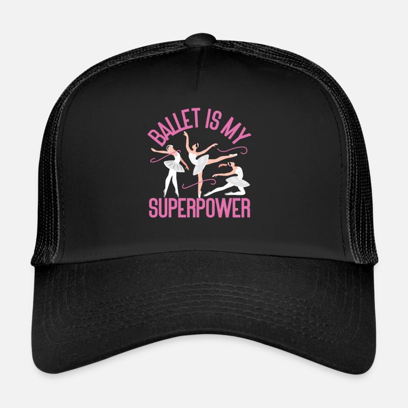 Ballet Danseuse Danse Ballerine Casquette trucker 