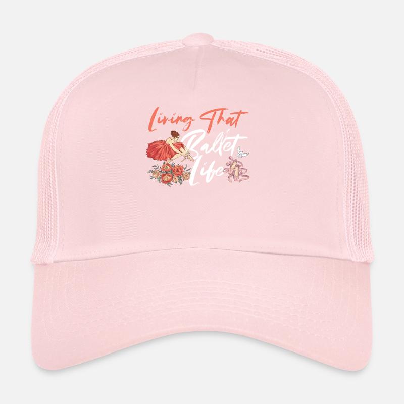 Ballet Danseuse Danse Ballerine Casquette trucker 