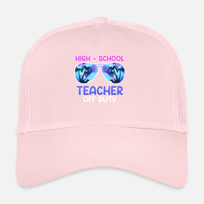 Professeur de lycée en congé Professeur de vacances Casquette trucker 