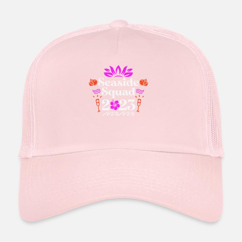 Seaside Squad 2023 Vacances d’été Vacances de printemps Casquette trucker 