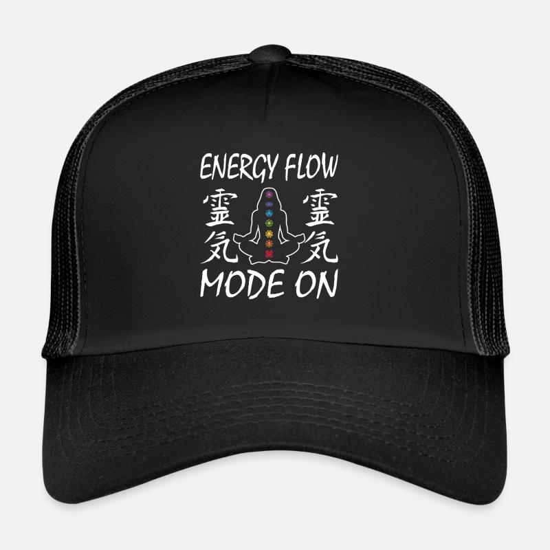 Reiki Practitioners & Reiki Master - Trucker Cap - black/black