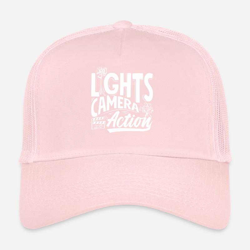 Lights Camera Action Filmmaker Trucker Cap