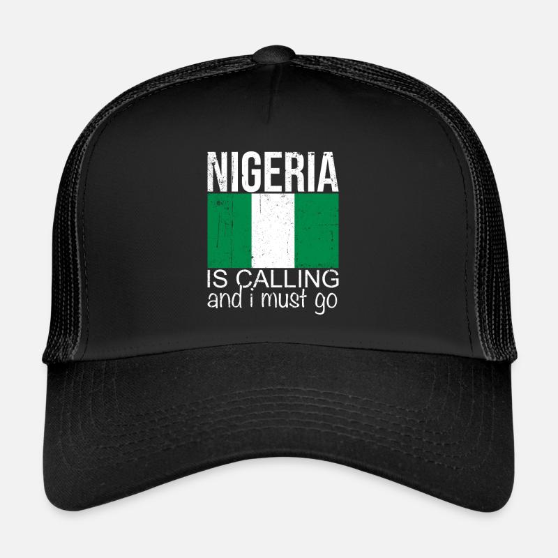Nigéria Dicton Casquette trucker 