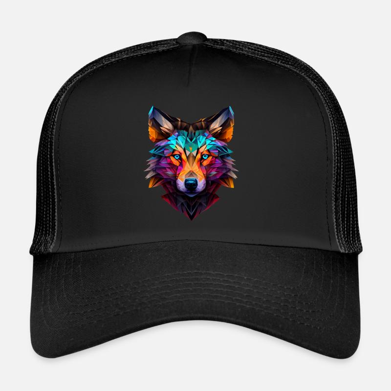 Wölfe Silhouette Naturschutz Tierschutz Wolf Trucker Cap