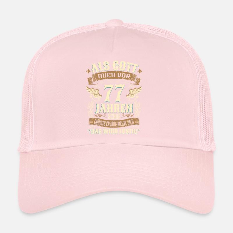 77 Geschenk Geburtstag Jahre Lustig Spruch Trucker Cap
