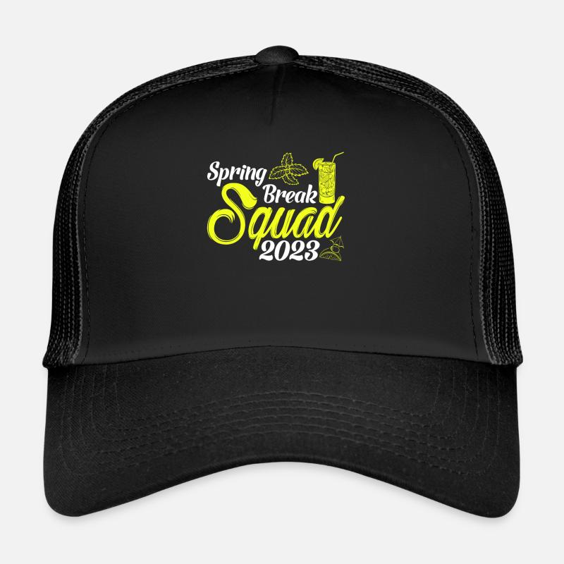 Spring Break Squad 2023 Holiday Spring Break Trucker Cap