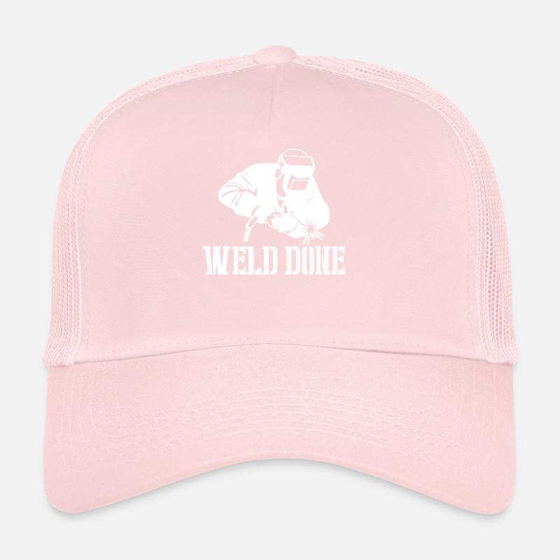 Welder weld seam welding Trucker Cap