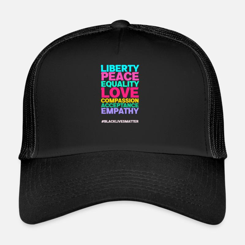 Love Peace Equality Diversity Trucker Cap