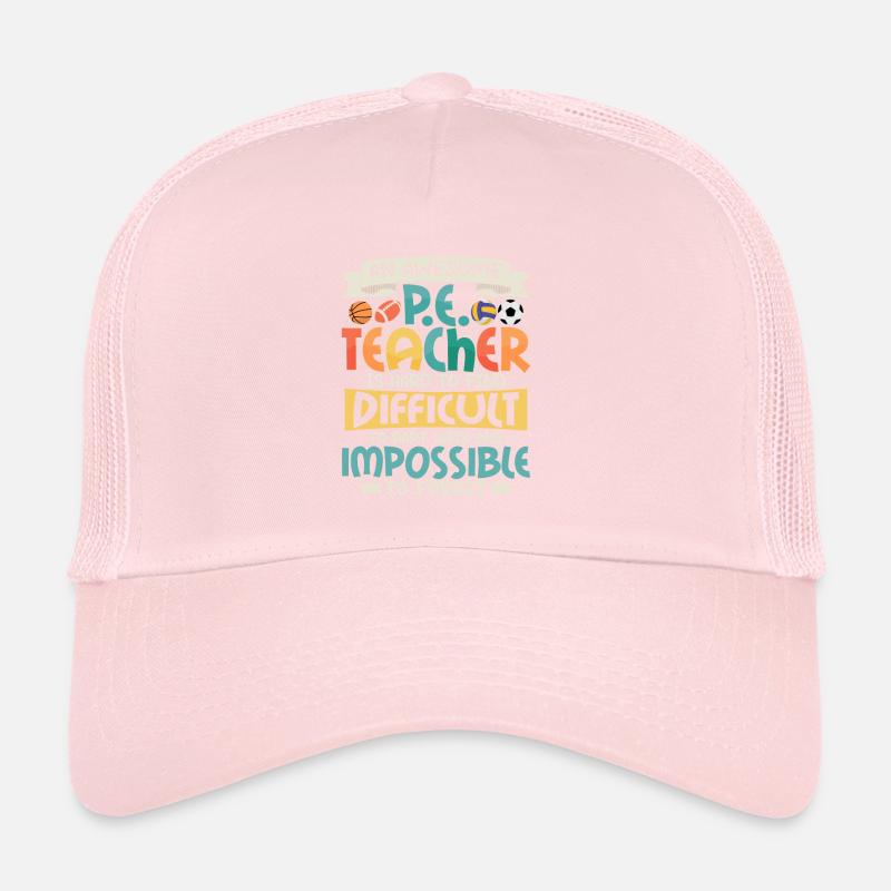 Un enseignant d’éducation physique génial est difficile à trouver en éducation physique Casquette trucker 