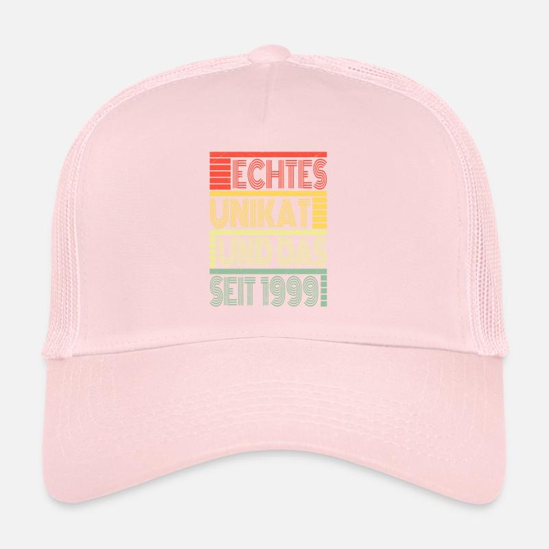 Echtes Unikat Seit 1999 Geboren 1999 Geburtstag Trucker Cap