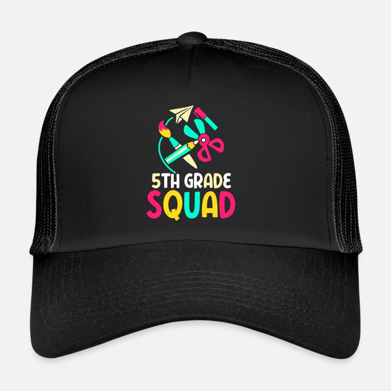 5e année Équipe École Cinquième année Cinquième année Casquette trucker 