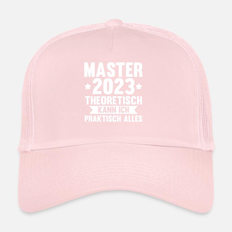 Master 2023 Prüfung Master Abschluss Geschenk Trucker Cap