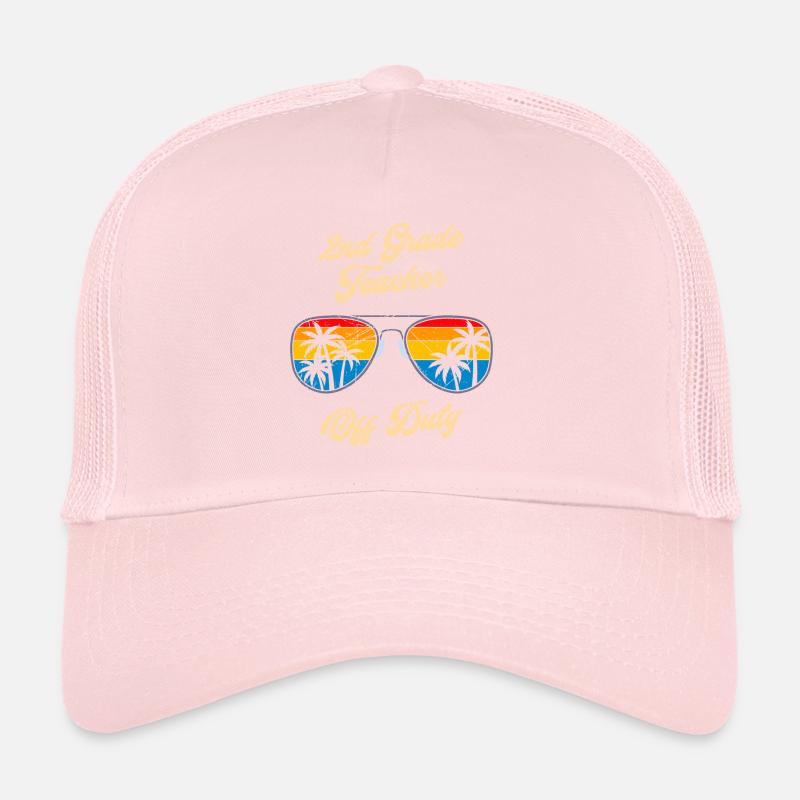 Professeur de classe de deuxième classe en congé Professeur de vacances Casquette trucker 
