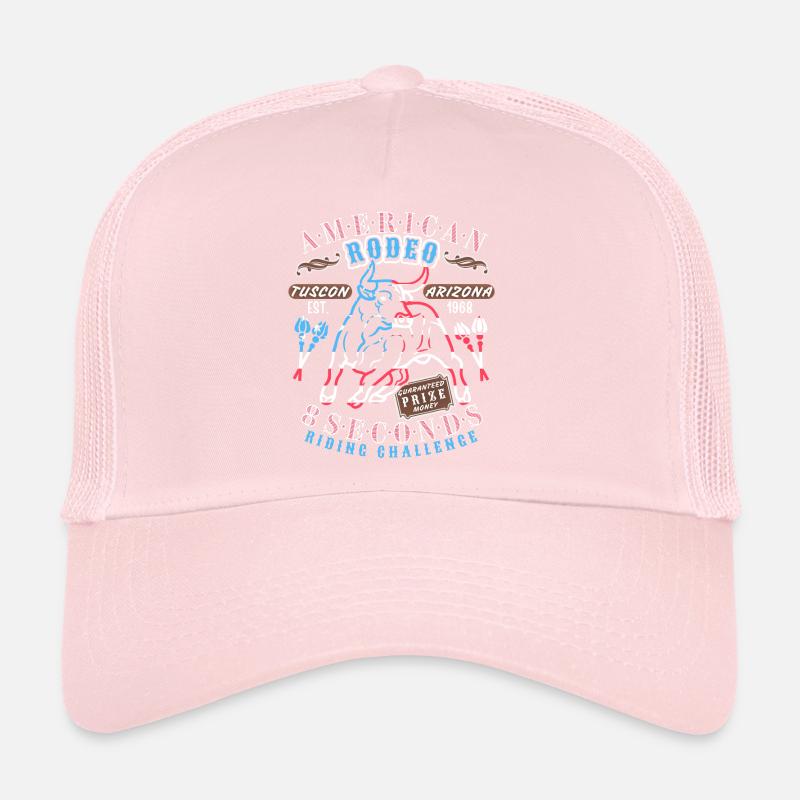 American-Rodeo, Rodeo-Show, Stierkampf, Spruch Trucker Cap