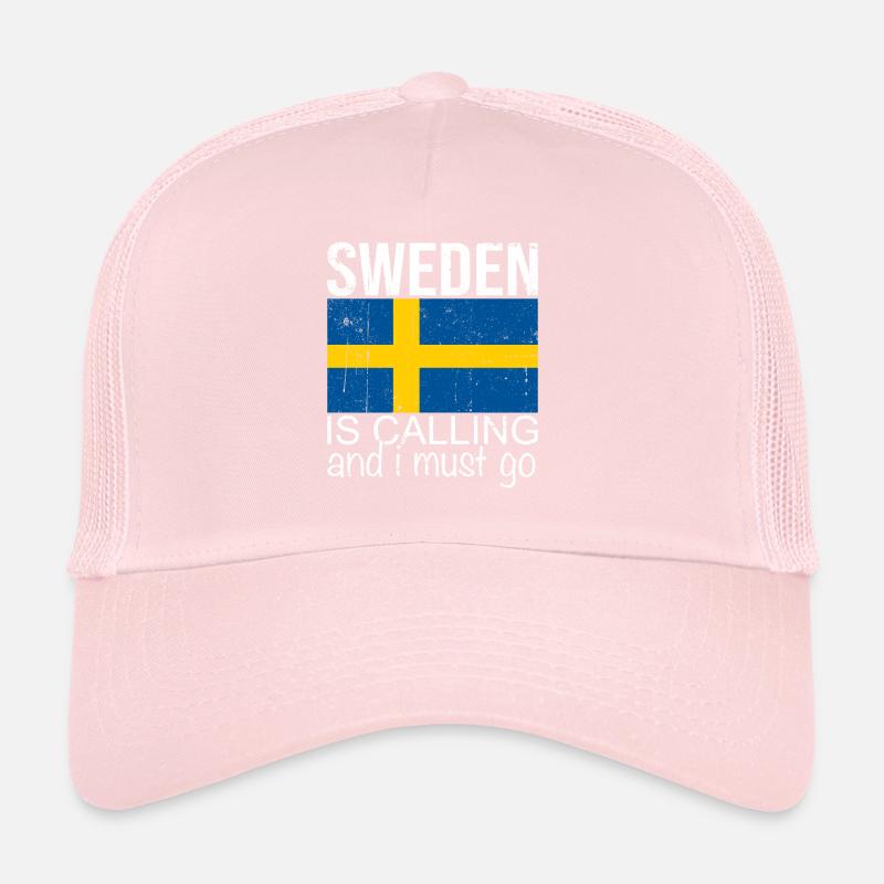 Le dicton de la Suède Casquette trucker 