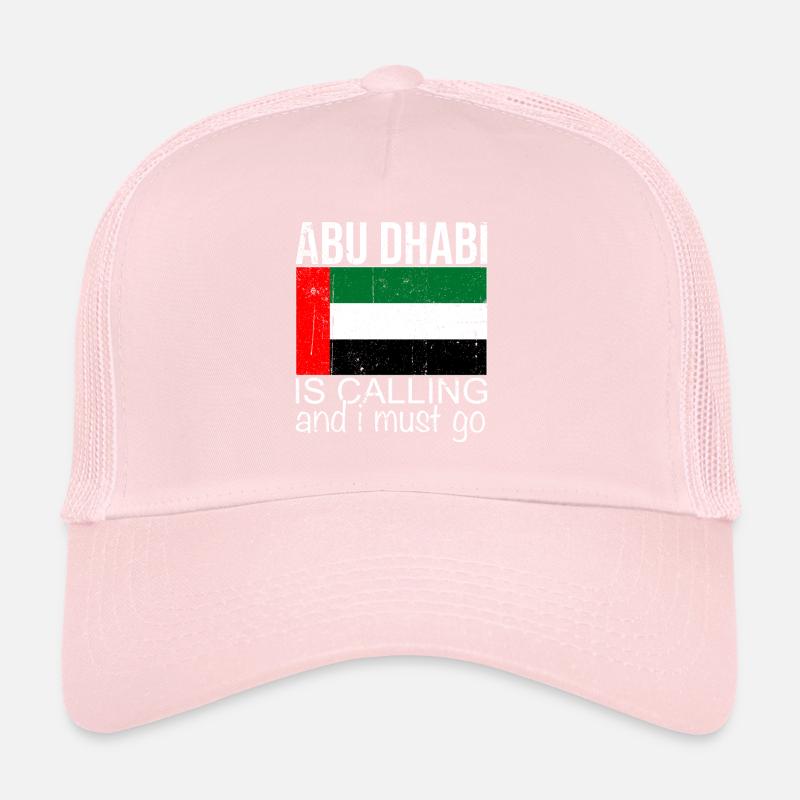 Abu Dhabi quote Trucker Cap
