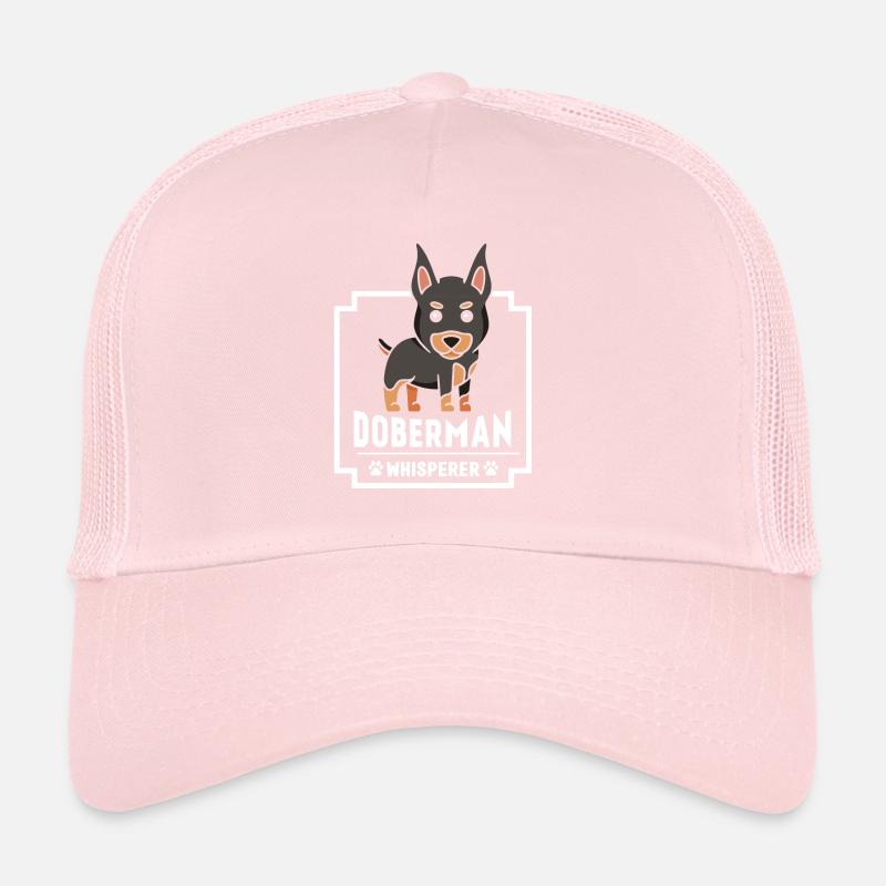 Dobermann Flüsterer Hunde Doberman Dobermänner Trucker Cap