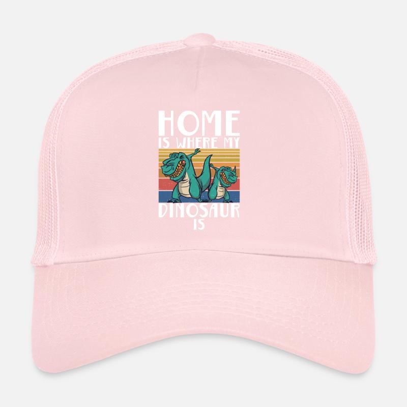 Dinosaur Gift Dino Lover Gift Trucker Cap