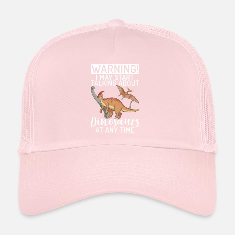 Dinosaur Gift Dino Lover Gift Trucker Cap