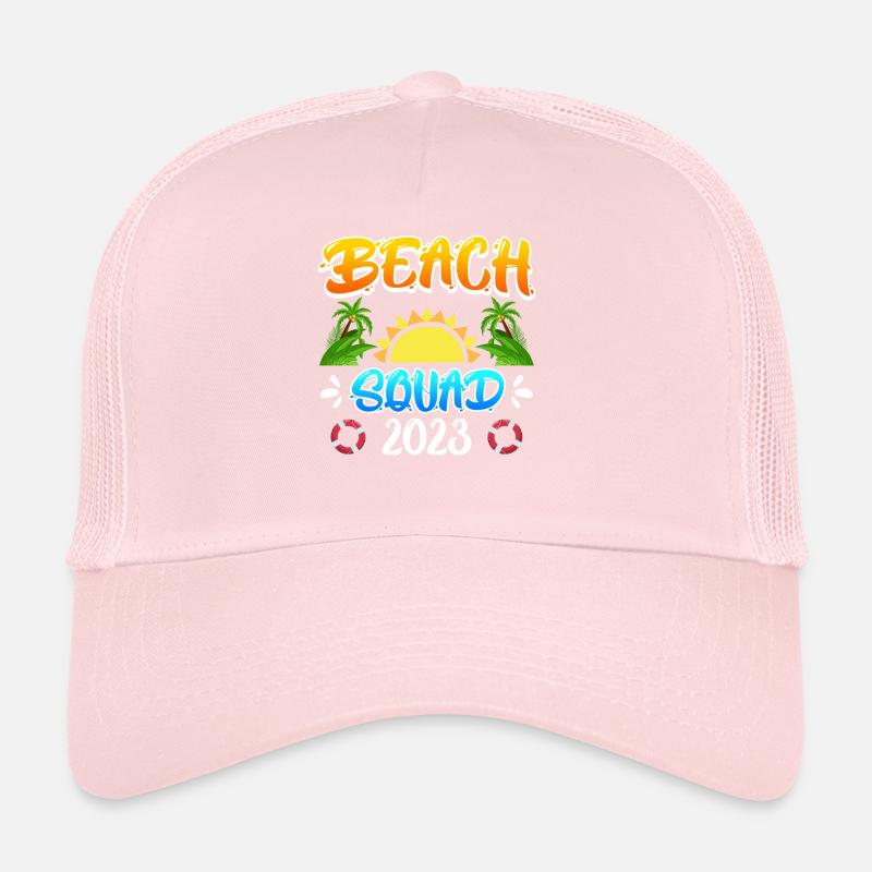 Beach Squad 2023 Urlaub mit Freunden Spring Break Trucker Cap