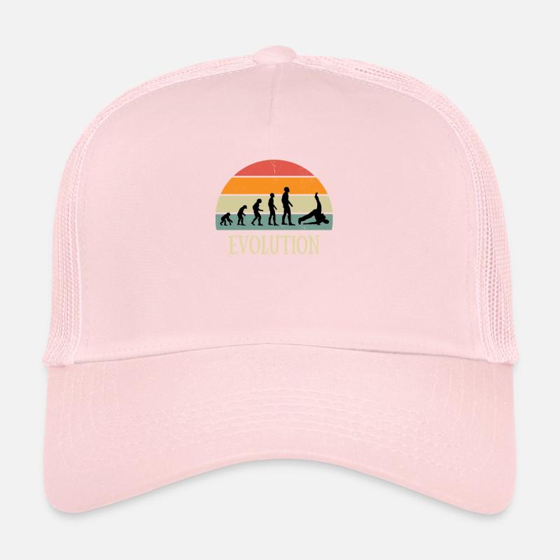 evolution vintage danse hip hop humour breakdance Casquette trucker 