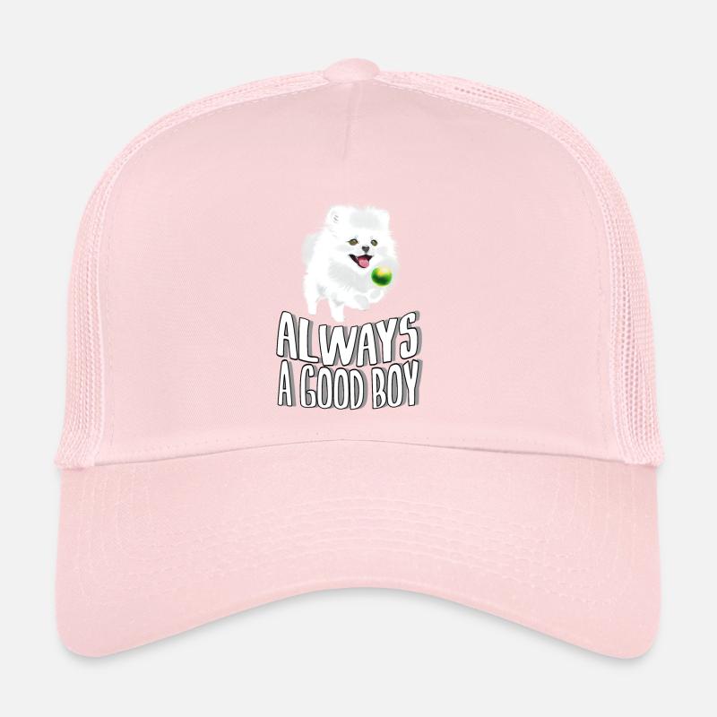 Pomeran always a good boy Trucker Cap