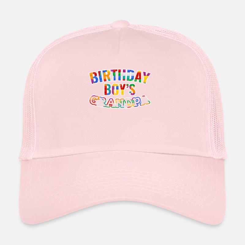 Blocs de construction de grand-père garçon d’anniversaire Casquette trucker 