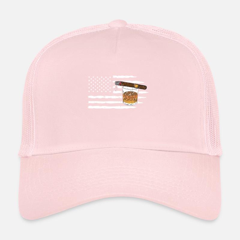 Cigar cigarette smokers Trucker Cap