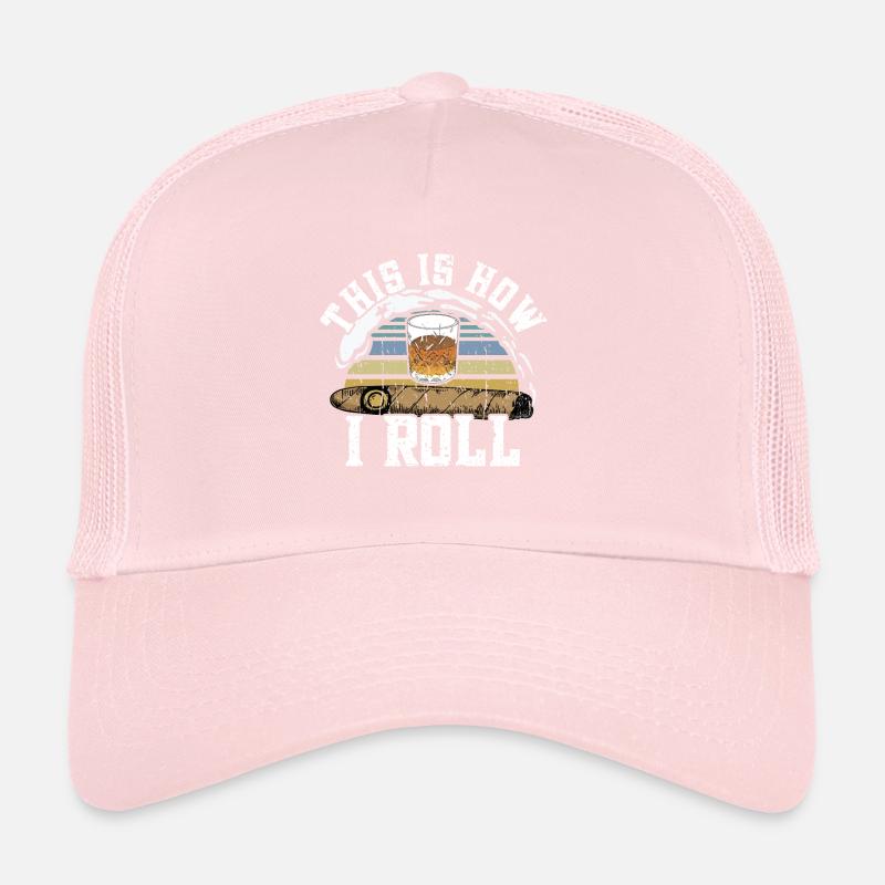 Cigar cigarette smokers Trucker Cap