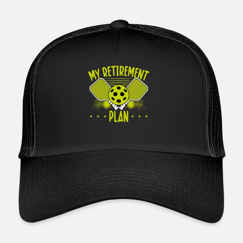 Mon plan de pickleball pour la retraite Casquette trucker 