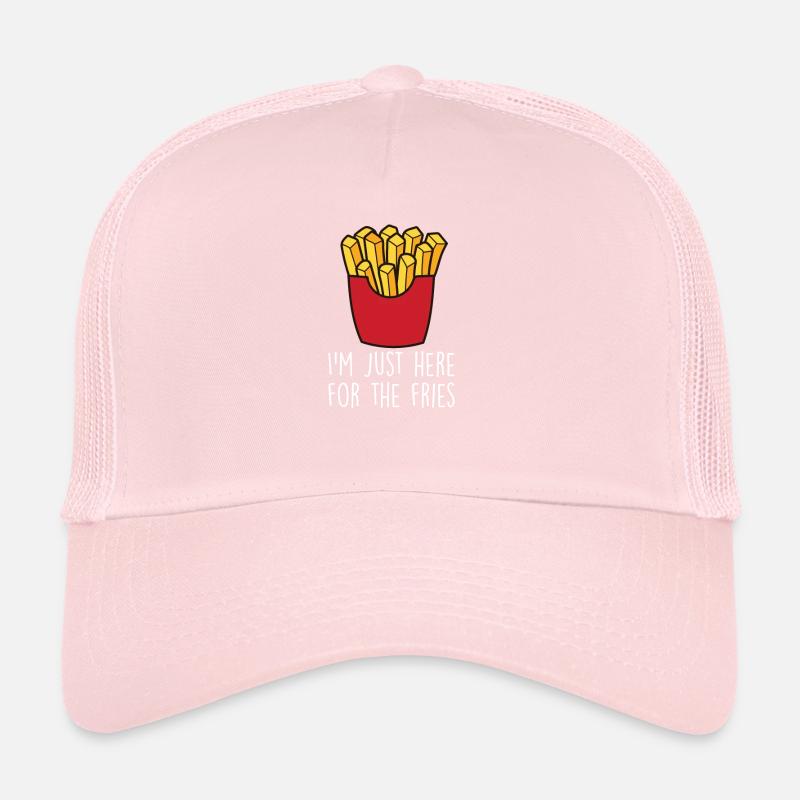 Français Frites Drôles de patates douces Frites Restauration rapide Casquette trucker 