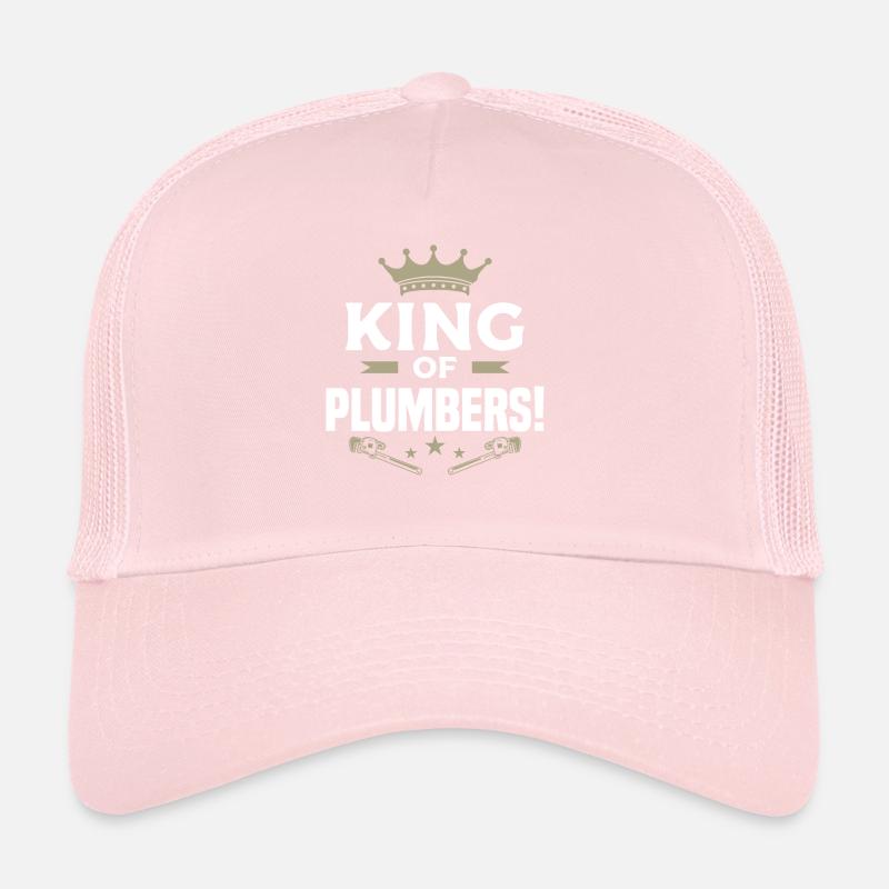 Roi des plombiers plombier plombier Casquette trucker 