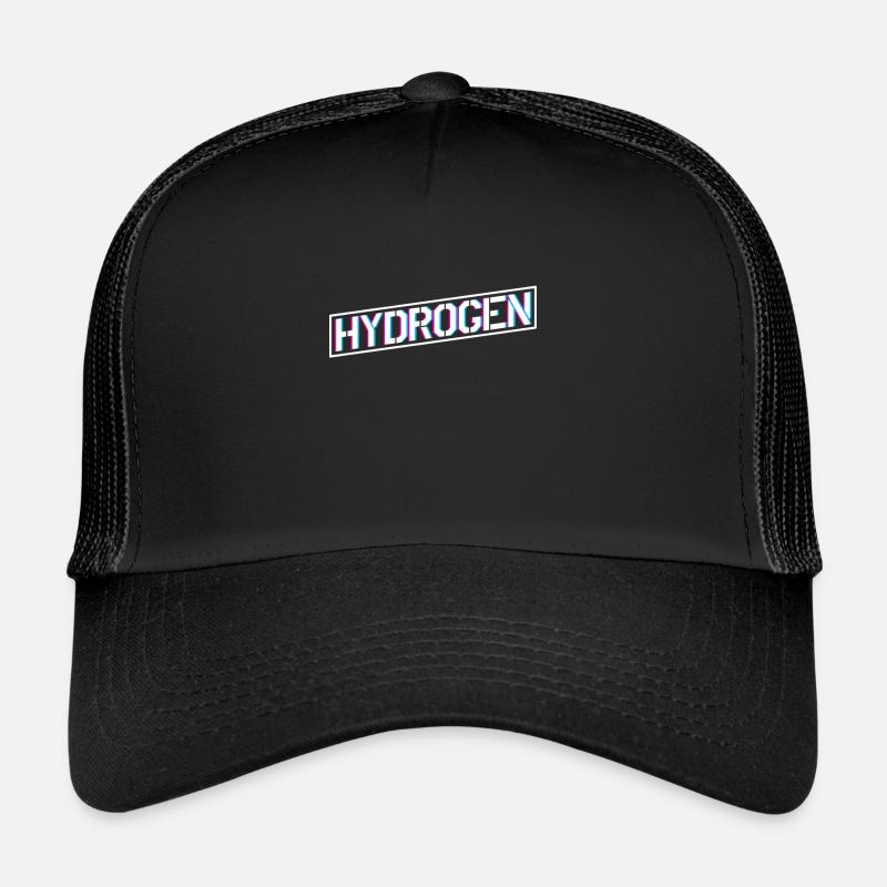 Hydrogen Energy Hydrogen Element Trucker Cap