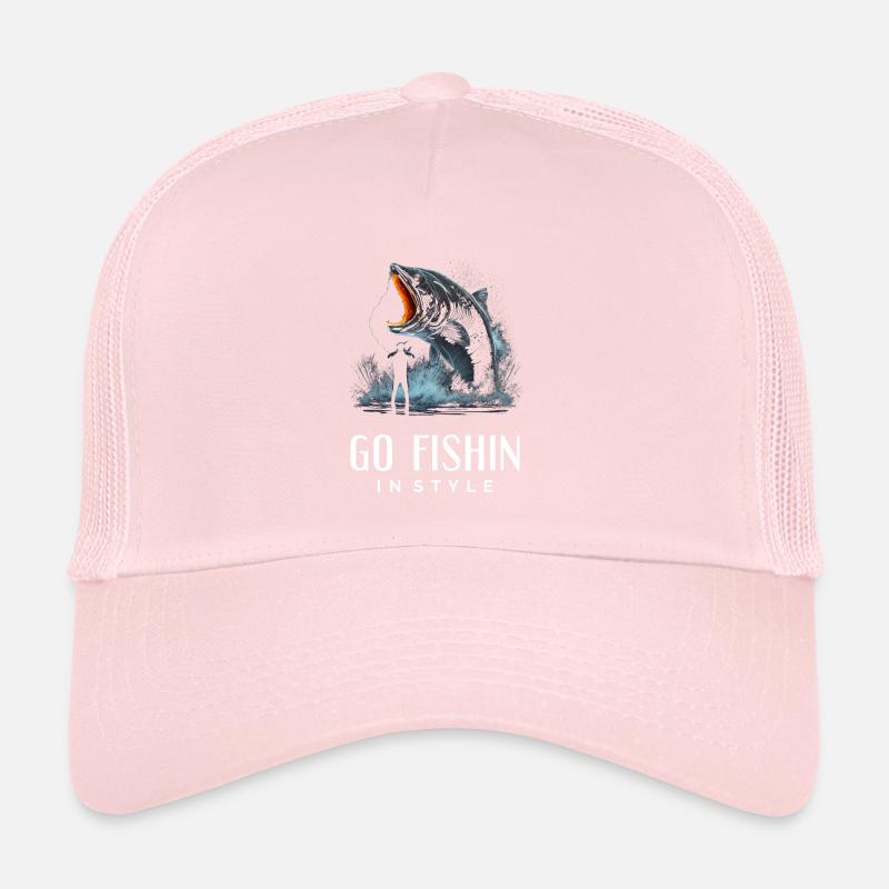 Allez pêcher avec style Casquette trucker 