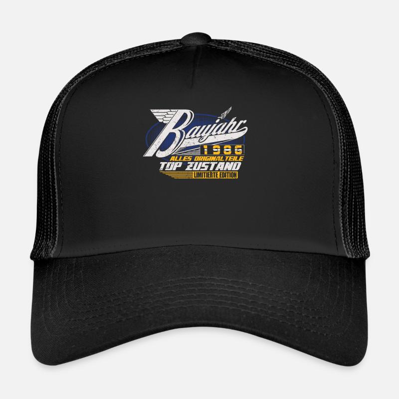 Année de construction 1986 Cadeau d’anniversaire Année de naissance 1986 Casquette trucker 