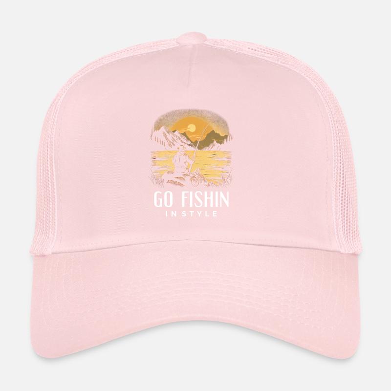 Go Fishin in Style Trucker Cap