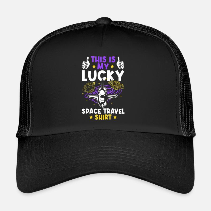 Aerospace Space Travel - Solar System Space Explor Trucker Cap