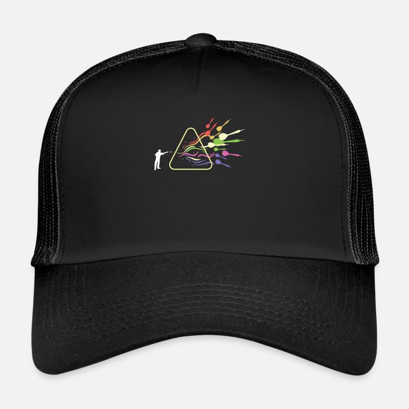 Prism Dart Light Triangle Light Spectrum Casquette trucker 