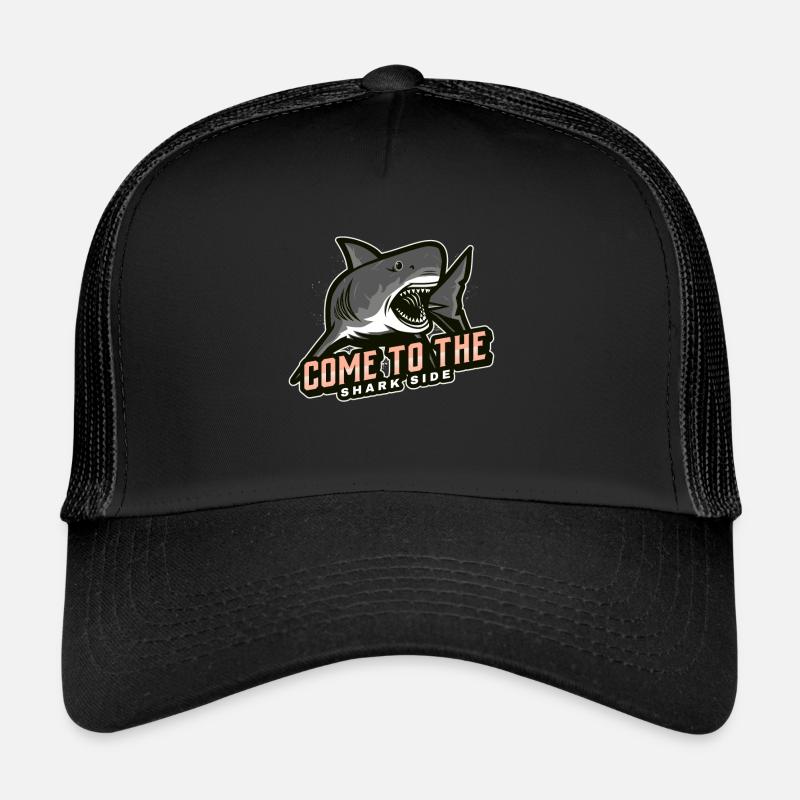 come to the shark side Trucker Cap