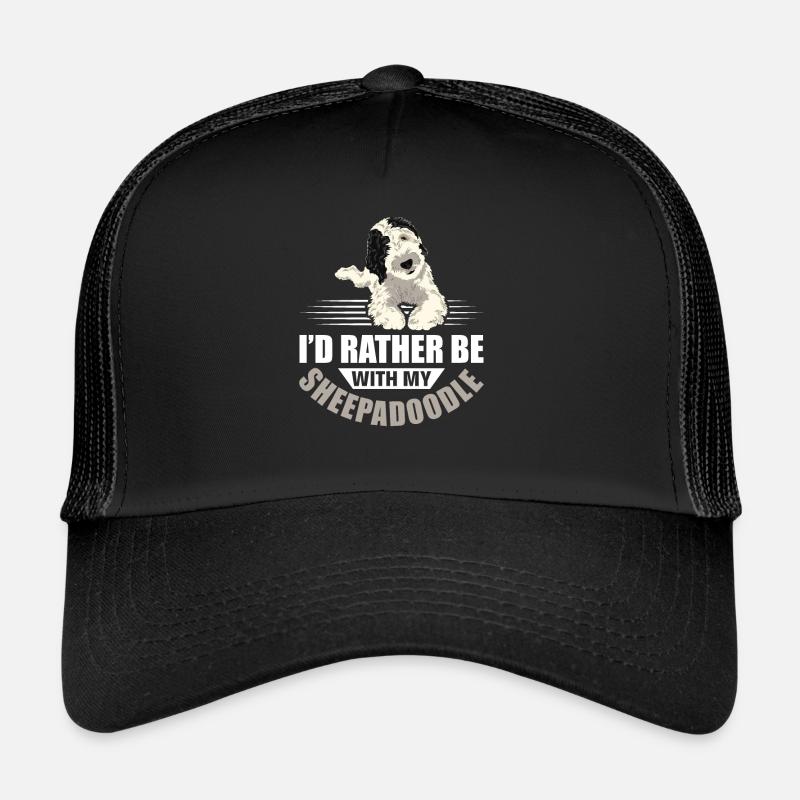 Sheepadoodle Doodle Dog Casquette trucker 