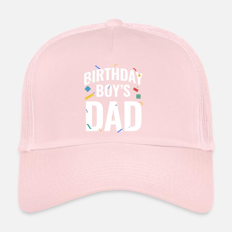 Vater Des Geburtstagskindes Baut Bauklötze Trucker Cap