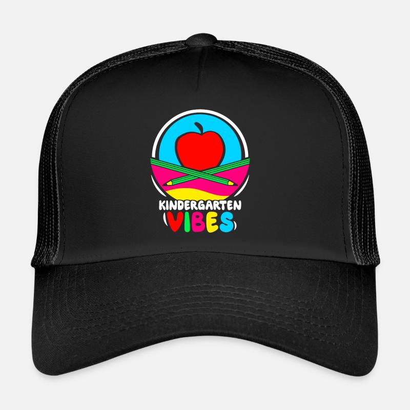 Kindergarten Vibes Süß Kinder Humor Sprüche Trucker Cap