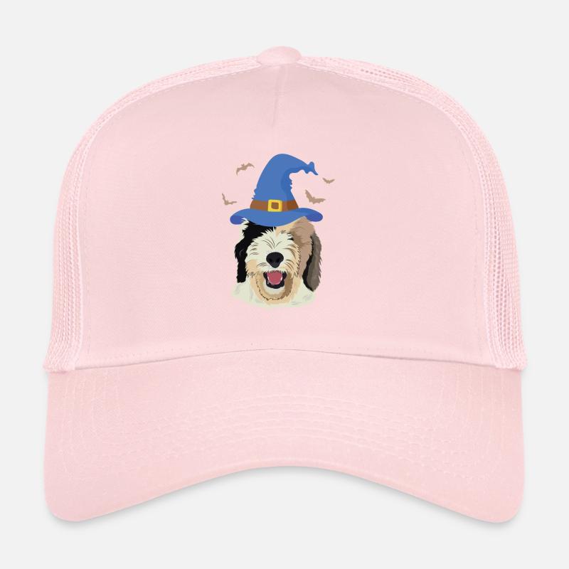 Sheepadoodle Doodle Hund Trucker Cap