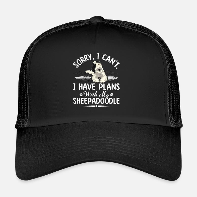 Sheepadoodle Doodle Dog Casquette trucker 