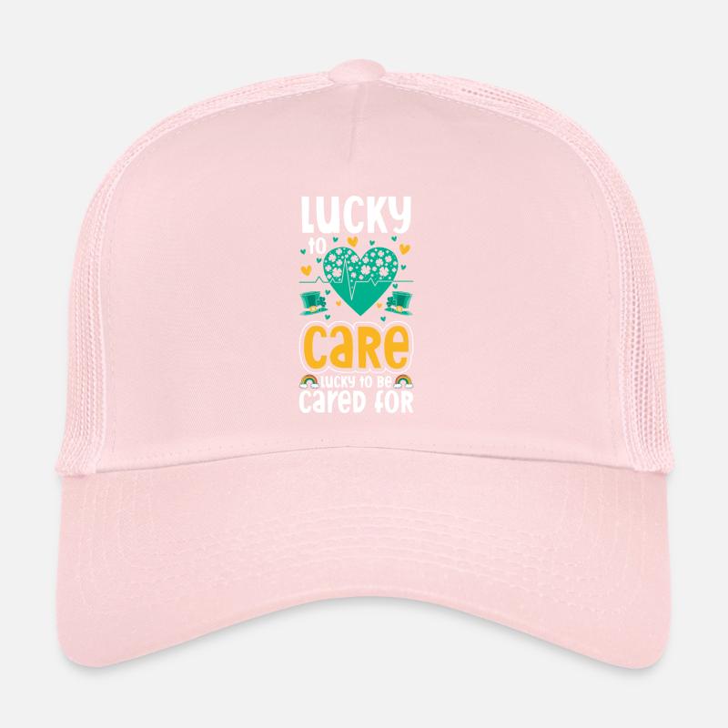 St. Patricks Day Krankenschwester Nurse Trucker Cap