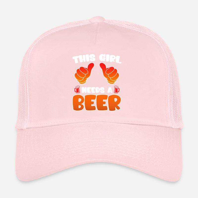 This Woman Needs a Beer Holiday Spring Break Trucker Cap