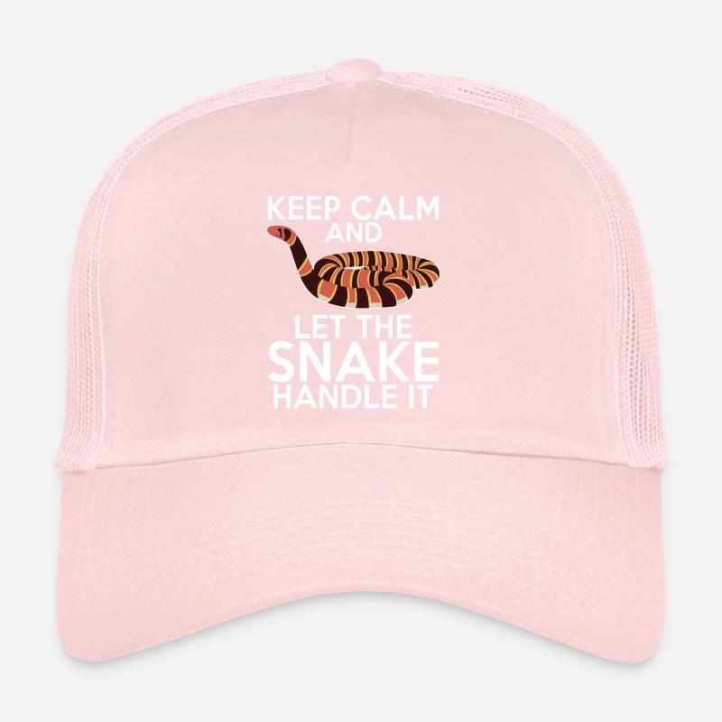 Snake Gift Snake Lover Trucker Cap