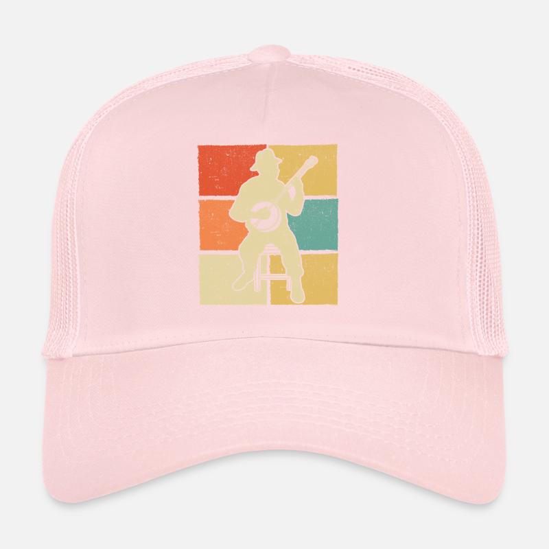 Banjo Banjo player Banjoist Trucker Cap
